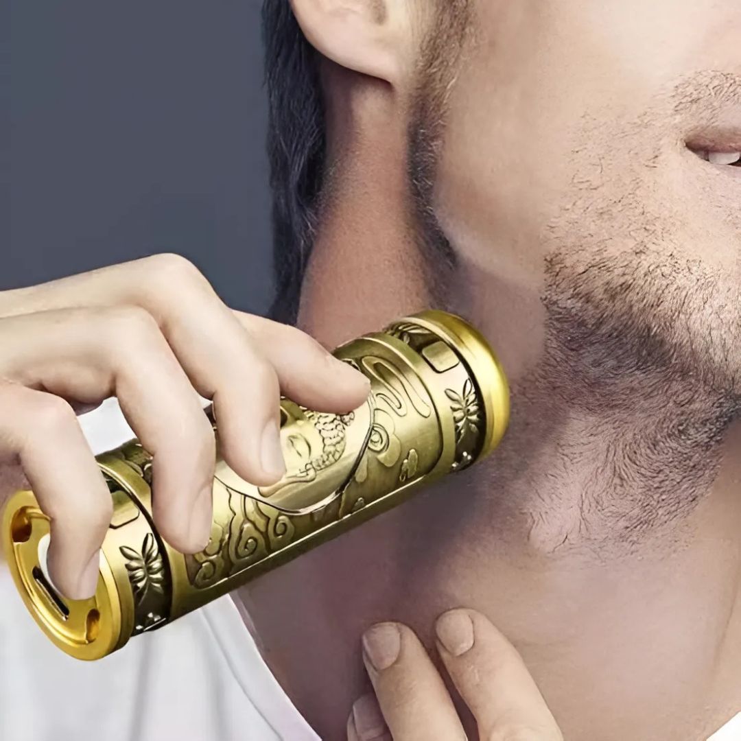 A8 Portable Electric Mini Shaver for Men – USB Rechargeable Razor & Beard Trimmer for Travel & Home