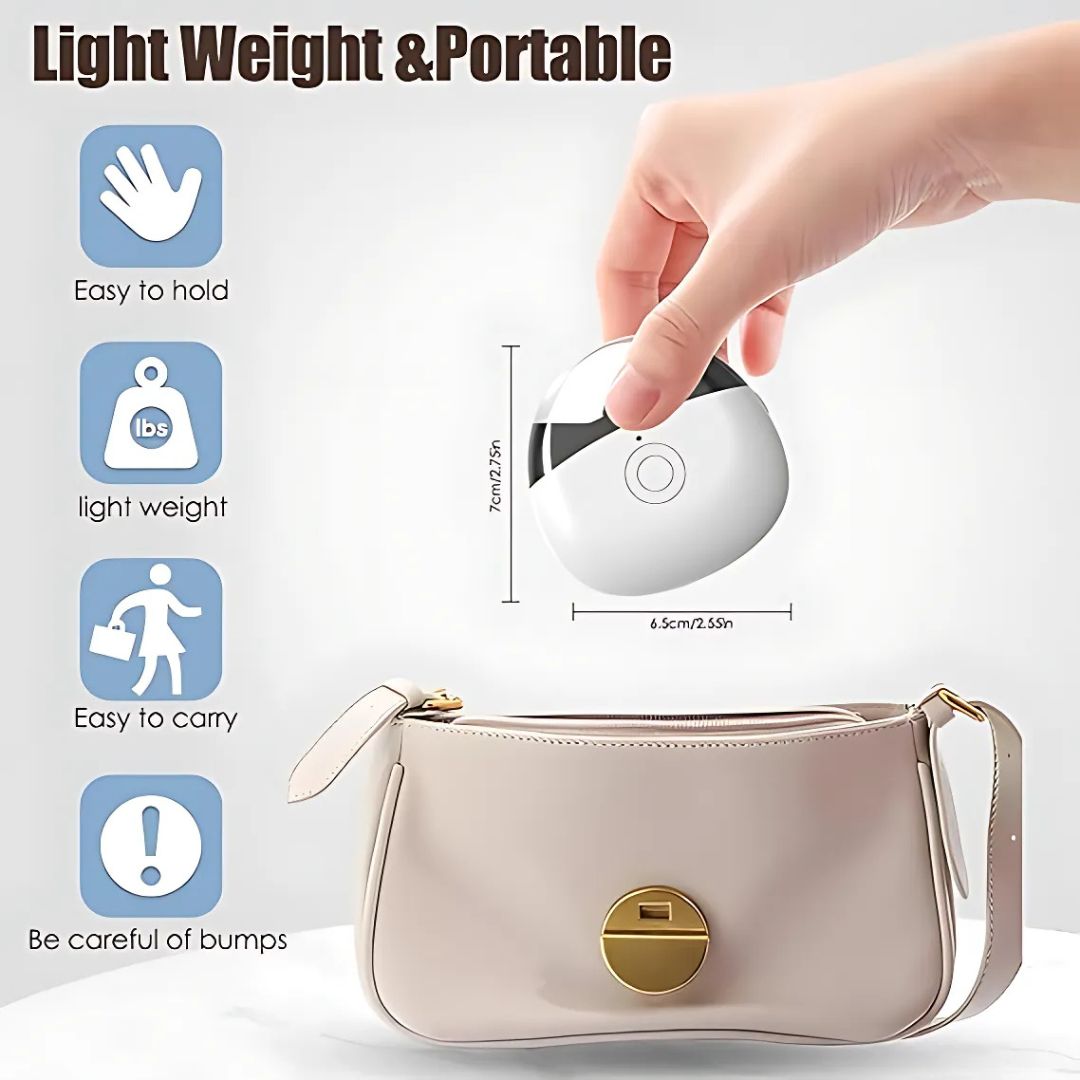 Electric Nail Clipper – Rechargeable Baby Nail Trimmer with LED Light & Catcher