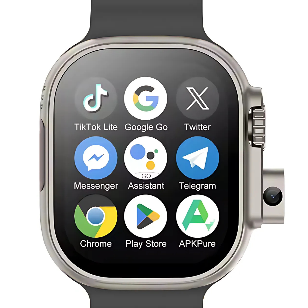 BW10 Pro 4G Smartwatch with HD Display, SIM Support, Hidden Camera, and Fitness Tracking