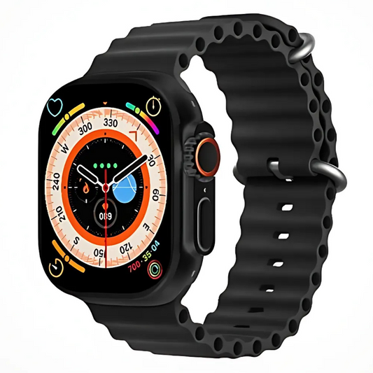 T900 Ultra Smartwatch with 2.02-inch Full Touch Display, Bluetooth Calling, Fitness & Heart Tracking – REVOQ Smartwatch