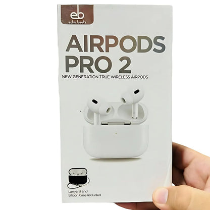Echo Beat AirPods Pro 02 – Active Noise Cancellation | Premium Sound | Water Resistant Wireless Earbuds