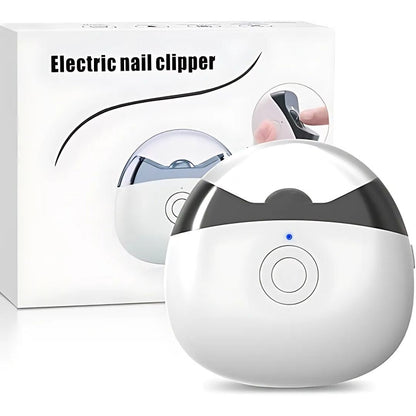 Electric Nail Clipper – Rechargeable Baby Nail Trimmer with LED Light & Catcher