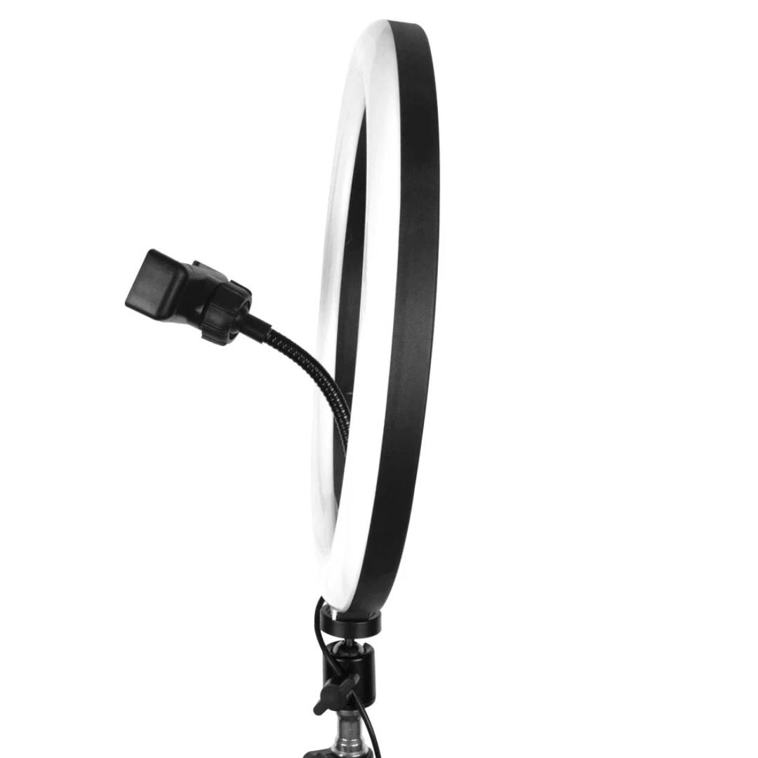 LED Ring Light 26CM – RGB Dimmable Ring Light with Phone Holder & Remote | Ideal for YouTube, TikTok & Live Streaming