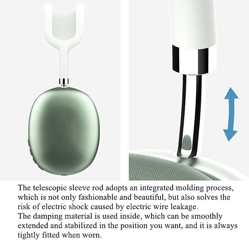 P9 Wireless Bluetooth Over-Ear Headphones – Adjustable, Stereo Sound, Long Battery, Built-in Mic