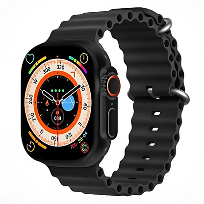 T900 Ultra Smartwatch with 2.02-inch Full Touch Display, Bluetooth Calling, Fitness & Heart Tracking – REVOQ Smartwatch