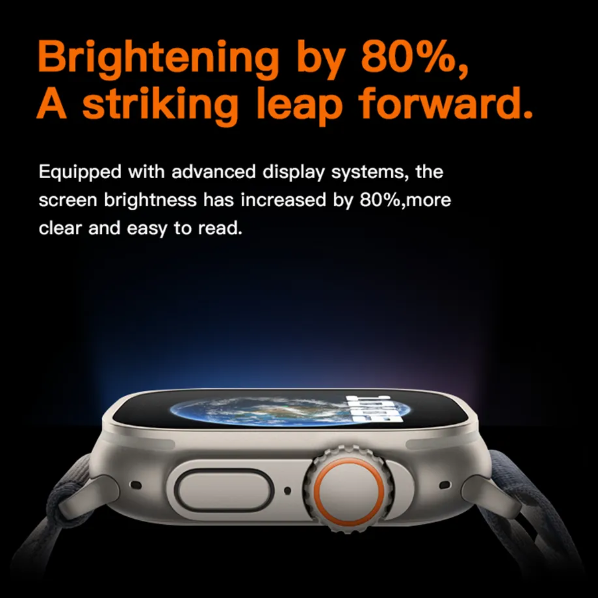 T900 Ultra Smartwatch with 2.02-inch Full Touch Display, Bluetooth Calling, Fitness & Heart Tracking – REVOQ Smartwatch